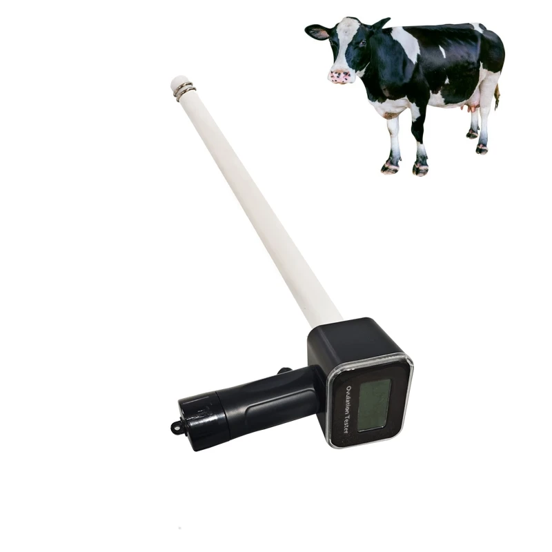 New Upgrade Veterinary Clinic Hospital Use Portable Cattle Cow Ovulation Detector Analyzer Tool Breeder Estrus Tool