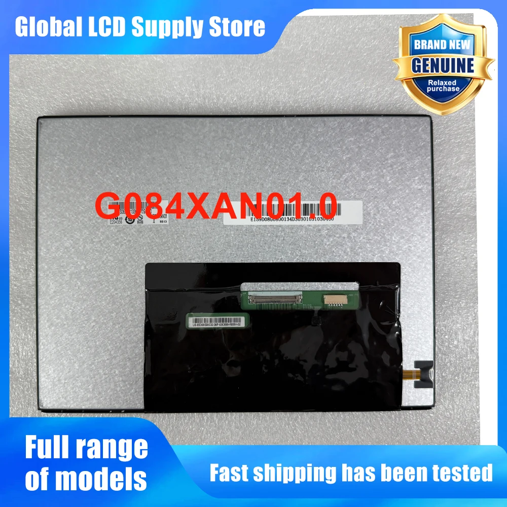 G084XAN01.0 8.4 Inch TFT LCD Display Screen Panel WLED Original for 40 Pins Connector Brand New Tested