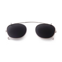 Classic Vintage Round Square Clip on Sunglasses Men Women Luxury Brand Designer Retro Removable Polarized Flip Glasses SZ1106M