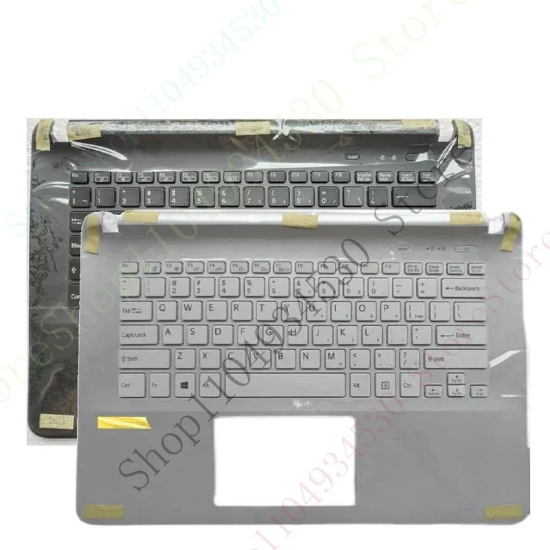 Hc capa superior teclado para sony svf142 svf143 svf14 svf143a1qt svf143a2tt svf142a23t portátil palma resto caso escudo