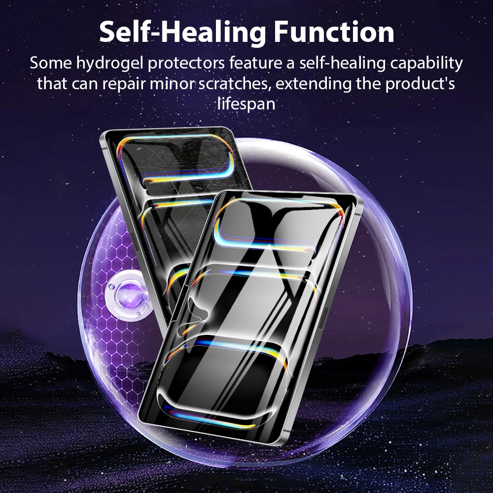 Hydrogel Film For iPad Pro 13 M4 12.9 Air 11 5 4 3 2 M3 M2 Screen Protector For Ipad A16 10 9 10th 9th Generation Mini 6 7 Film