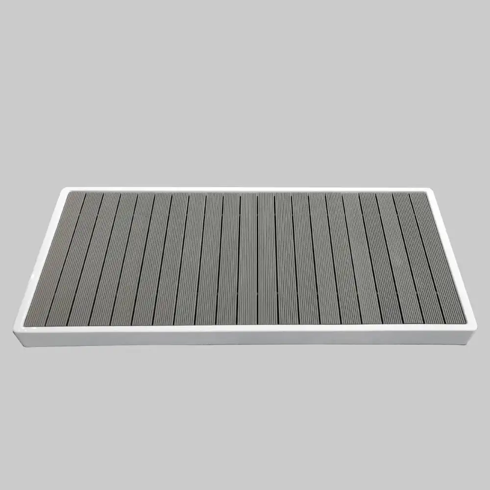 Bathroom Bathtub Shower Pedal Wooden Non-slip Bathtub Drain Platform Ice Bathtub Cold Insert Basin