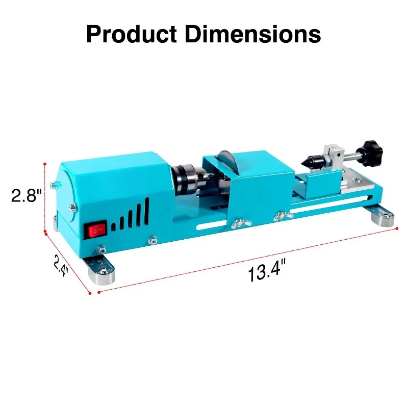 Mini Lathe Machine Micro Processing Equipment Multifunctional Household Wood Lathe