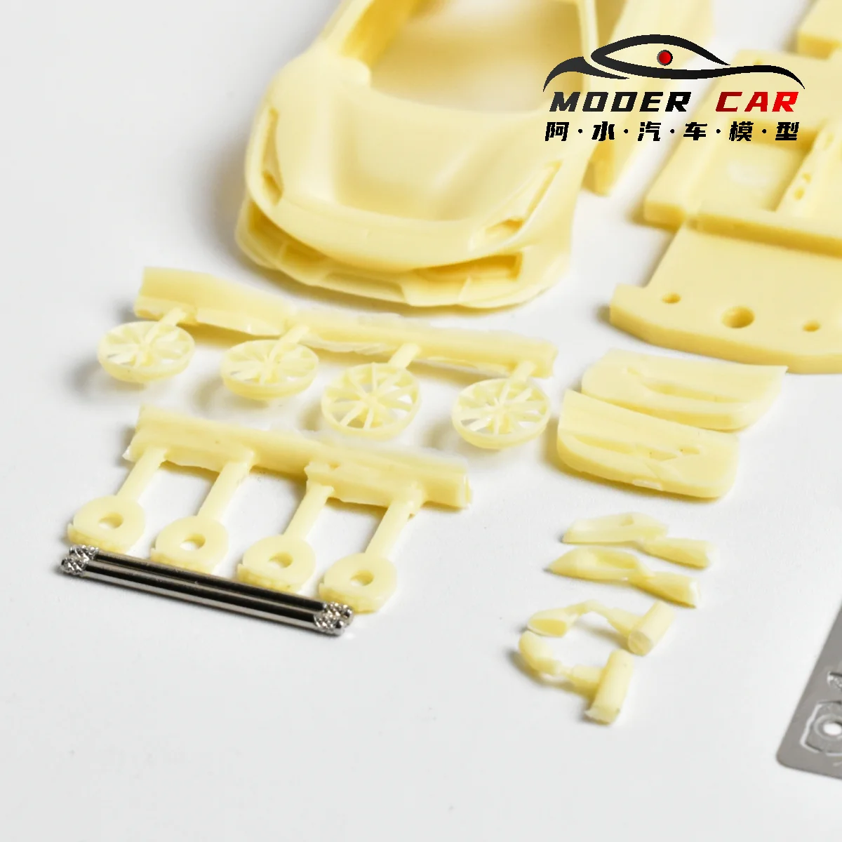 

build drive 1:64 488 Giftable Assemble handmade Adults Hobby Resin Diecast Model Car