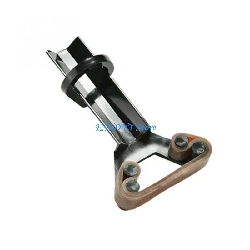 

G6DE Y-Shaped Billiard Pool Cue Tip Clamp Plastic on Fastener Repair Tools with Elastic Band for Billiard Ball Room