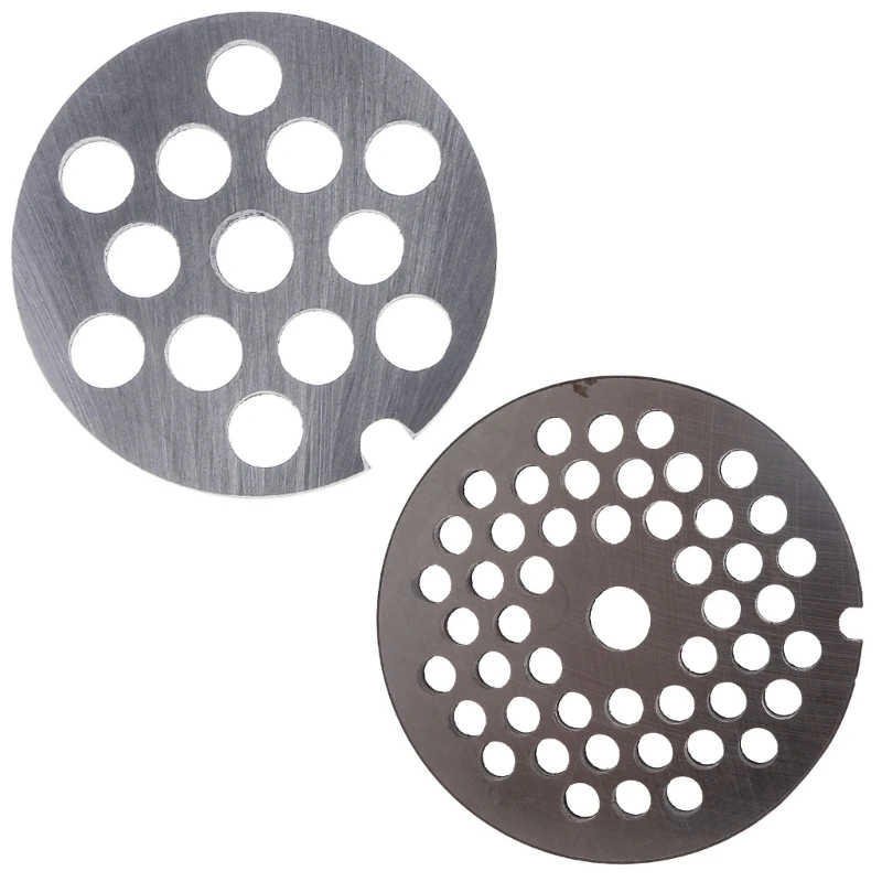 

Grinders Discs Plates Grinding for Meat Grinders Center Hole 8.2mm Stainless Steel Grinders Dropship