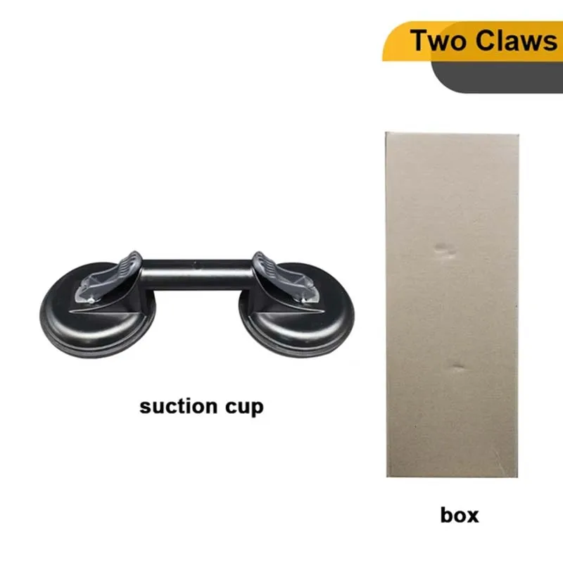 Powerful Double Claw Glass Suction Cup Marble Tile Handling Tool Suction Cup Manual Labor-Saving Vacuum Suction Lifter