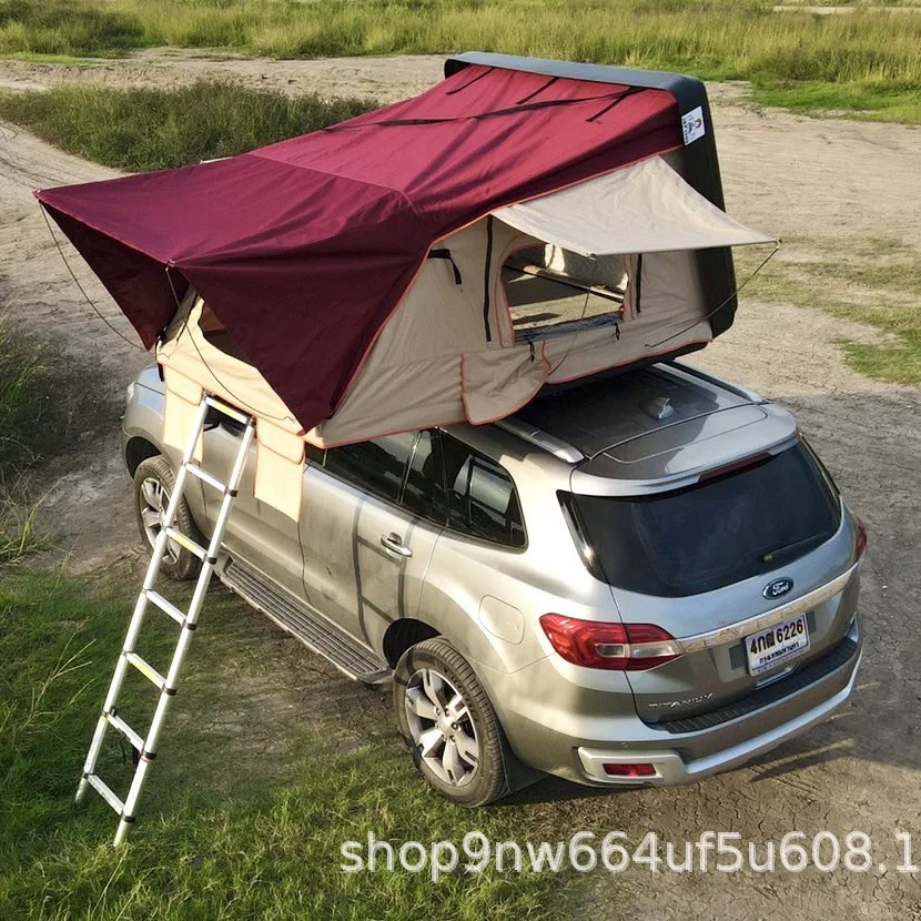 

Hard shell roof tent camping self-driving tour outdoor equipment camping off the ground fully automatic car roof