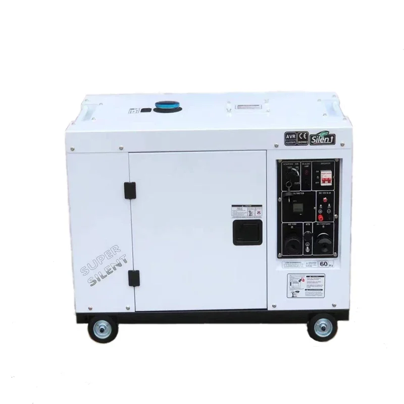 Super Silent Generator 10kw Generator China Manufacture Hot Sale 10kva Soundproof Ats Remote Control 20kva 16kw