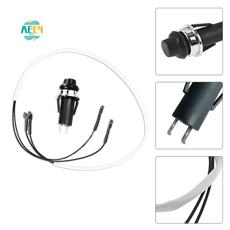 

AEE4-69851 BBQ Igniter Button Kit For Weber Spirit 220 320 330 335 Series Grills 7643 BBQ Igniter For BBQ Party Durable