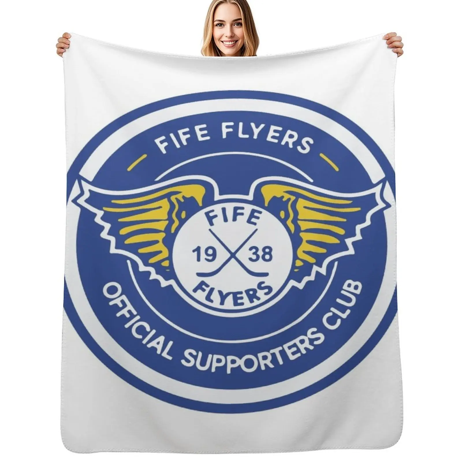 

The Fife Flyers Throw Blanket Fuzzy Plush Throw Blanket for Sofa Chair