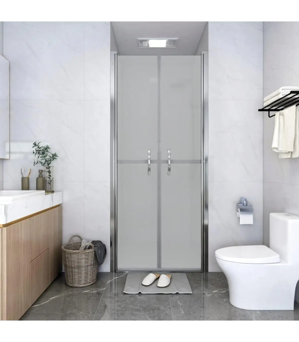 Shower doors shower door ESG frosted 91x190 cm