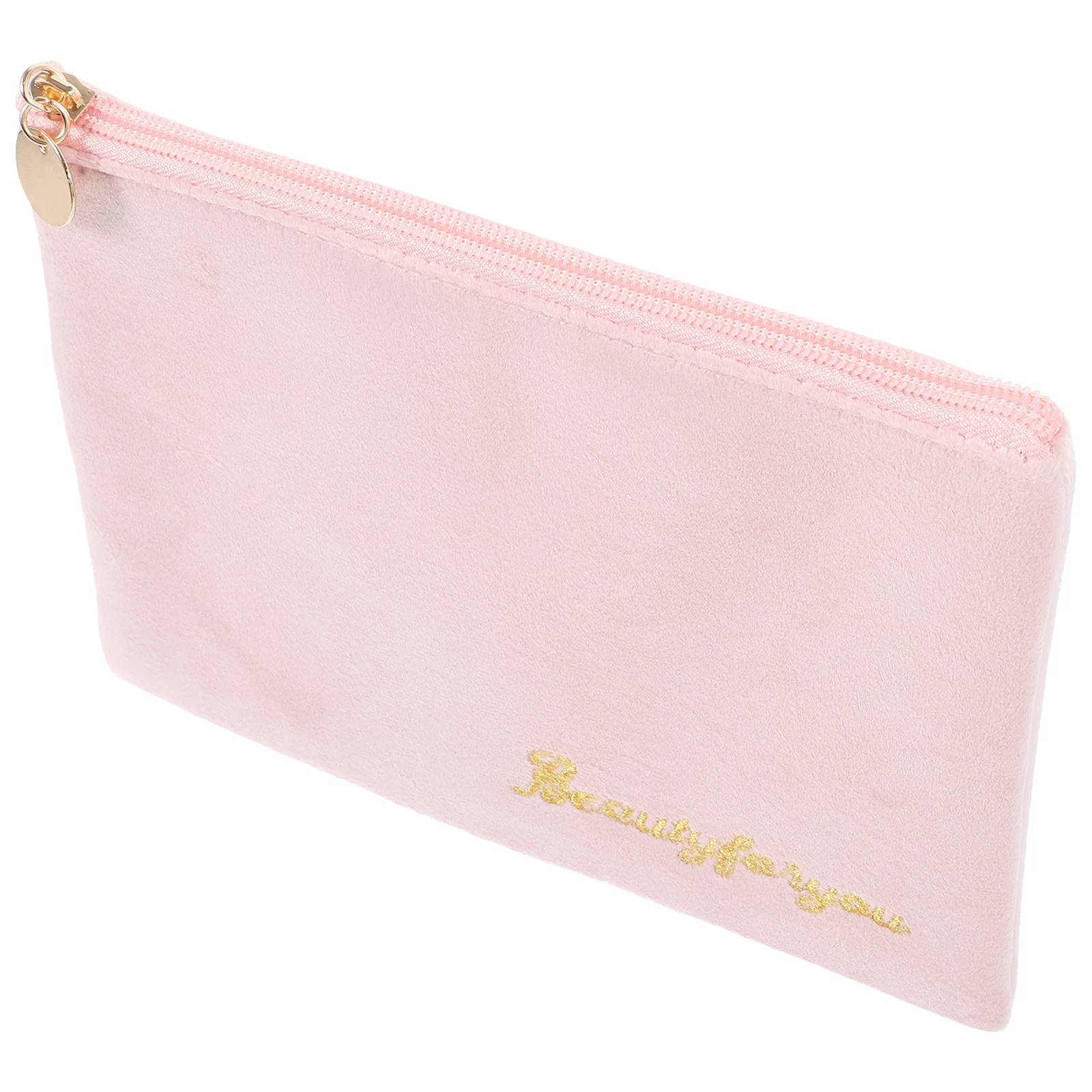 1 個の生理用タオル収納ポーチプレミアム防水布素材ジッパー付きデザイン旅行屋外オフィス使用用小型おむつ