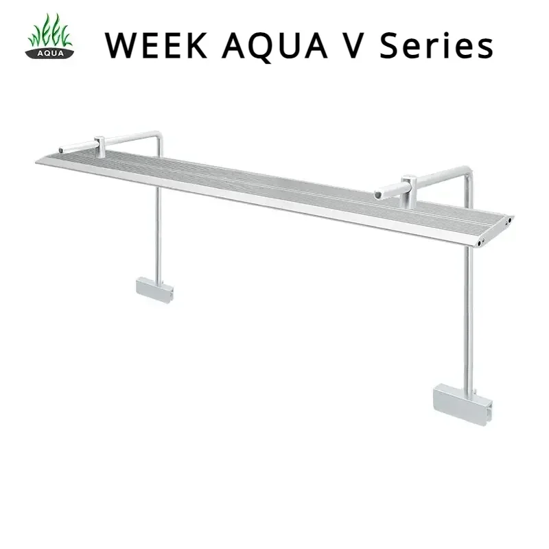 

WEEK AQUA V Series Full Spectrum Adjustable Light Aquarium Lamp with Light Holder Wrgb Fish Tank Lulight