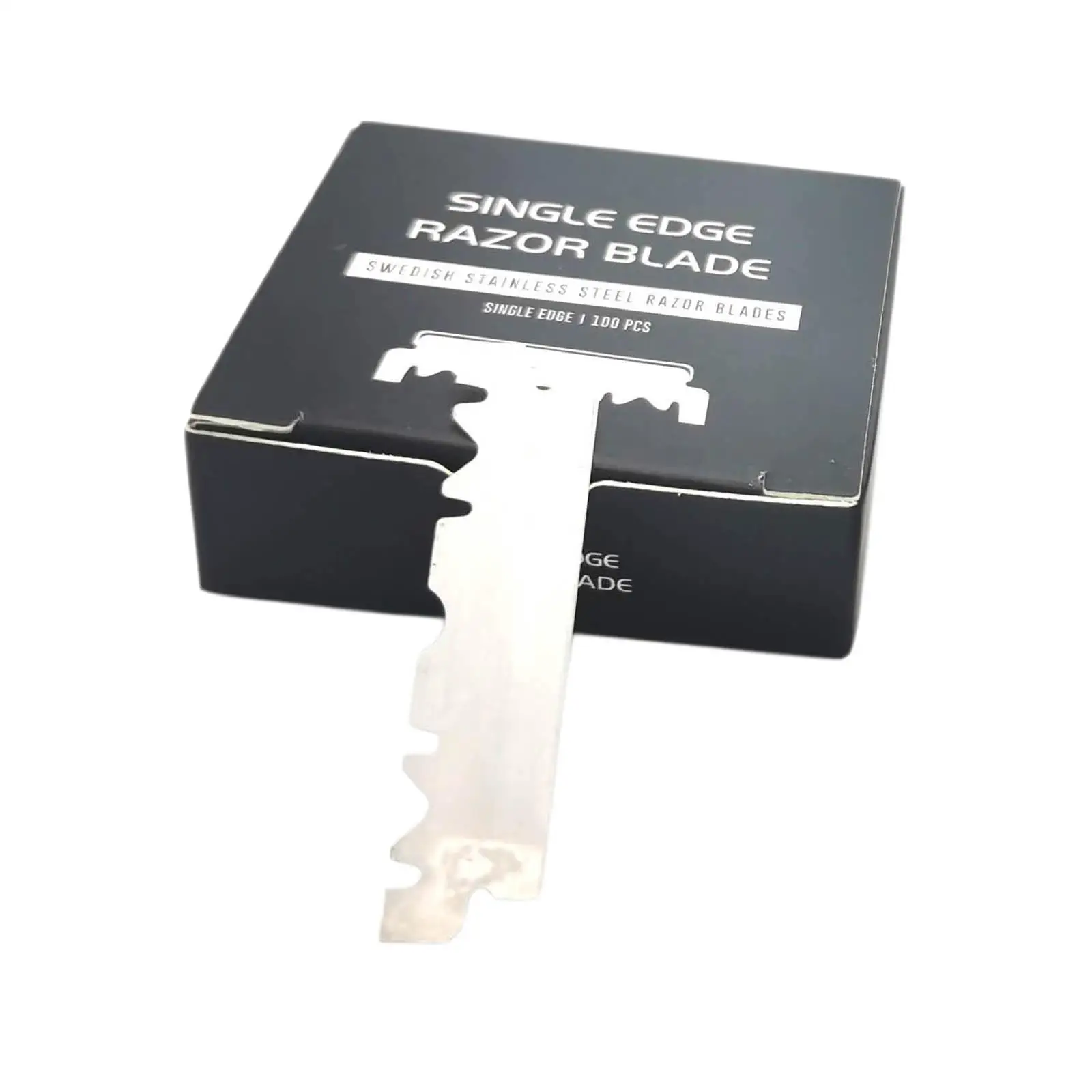 

100Pcs Single Edge Razors Blades for Barbers Exchangeable Blade Razors
