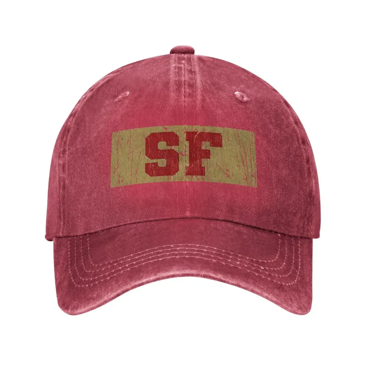 SF - 49ers Baseball Caps Retro Distressed Denim Sun Cap Men Women Outdoor Summer Hats Cap