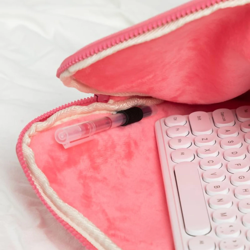 Cute Laptop Slevee 13 14 15 16 Inch Notebook Sleeve Bag for Macbook air pro,HP ,DELL Girl Tablet Case Portable Cover Bag