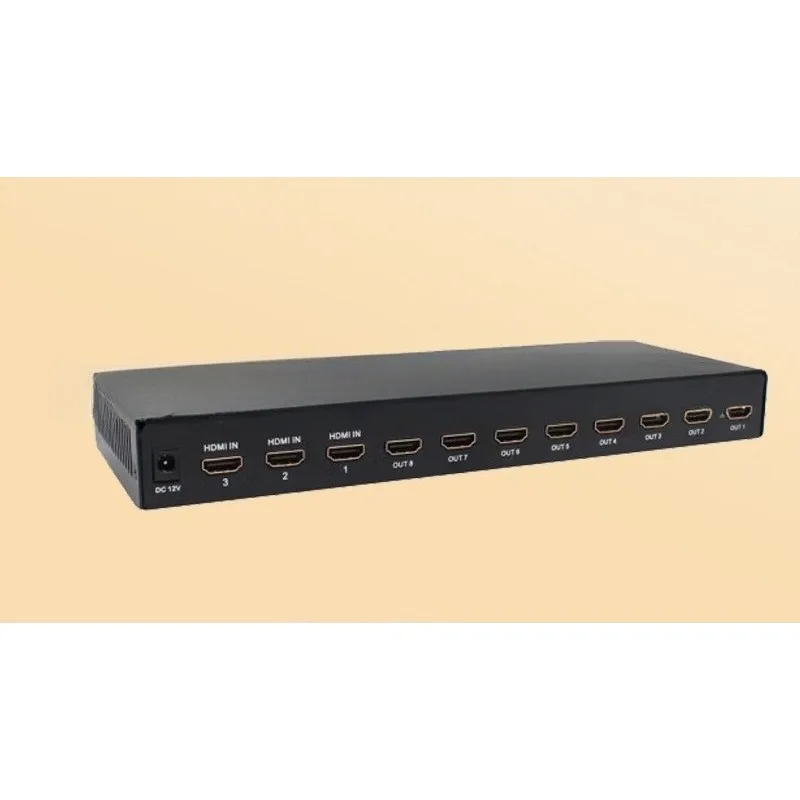 4K HDMI Switch Splitter Multi Channel Video Selector With Remote For Computer Security Monitor