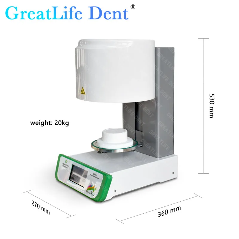 OP6000A Dental Porcelain Furnace Heytemp-T3P High-Quality Porcelain Furnace Authentication Certificate Dental Lab Equipment