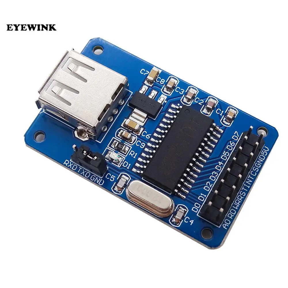 CH376 CH376S U Disk Lezen Schrijven Module Ondersteunt USB Control Transfer 12 MHz