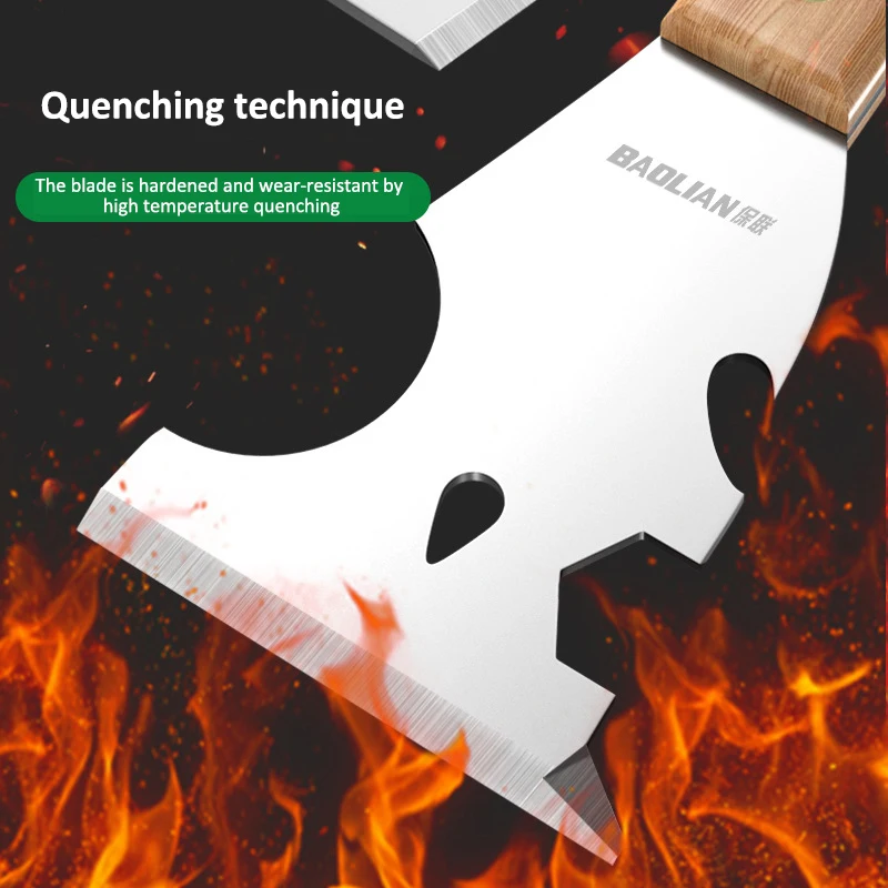 Alat Tangan Drywall dari Baja Anti Karat, Sekop Pembersih, Palu, dan Alat Pengikat Paku untuk Penyambungan, Finishing, dan Penambalan pada Drywall