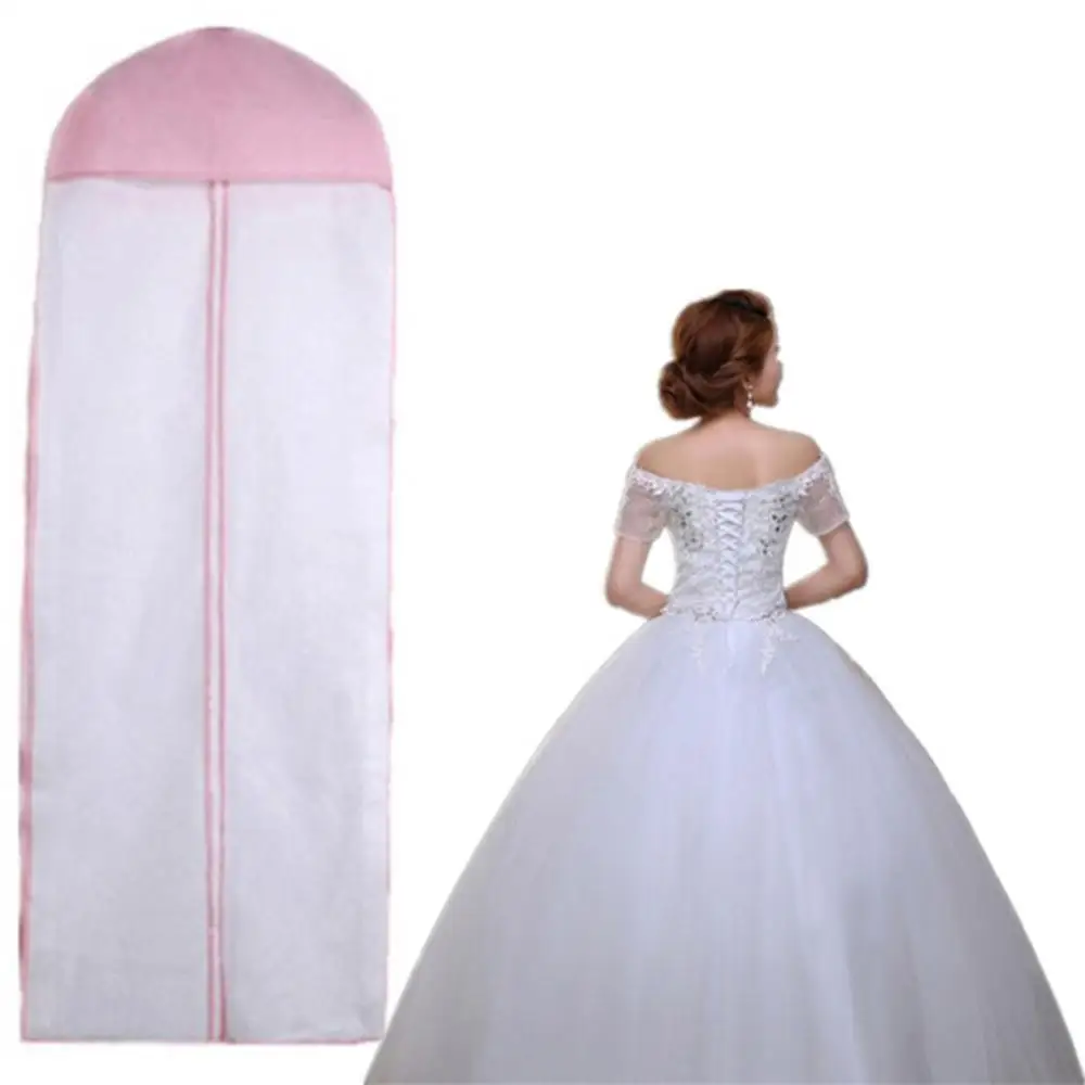 Breathable Wedding Prom Dress Gown Garment Clothes Cover Dustproof Storage Bag Wedding Clothing Dresses Covers