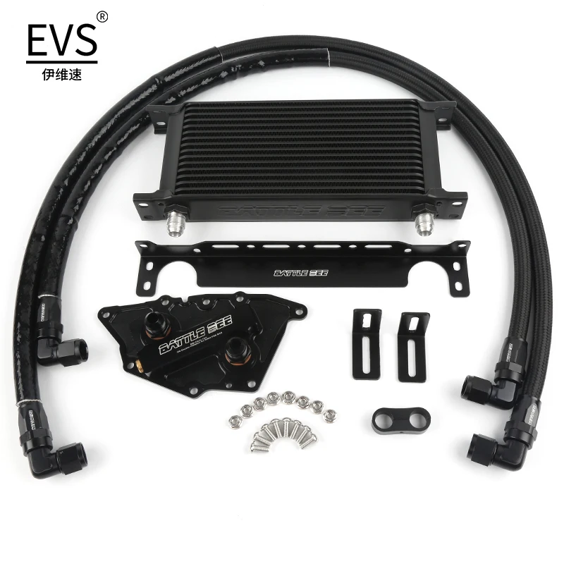 Engine Oil Cooler Kit For MINI F56 B48A20A 2.0T (B38A 1.2T 1.5T)Engine Oil Filter Cooler Sandwich Plate Adapter kit