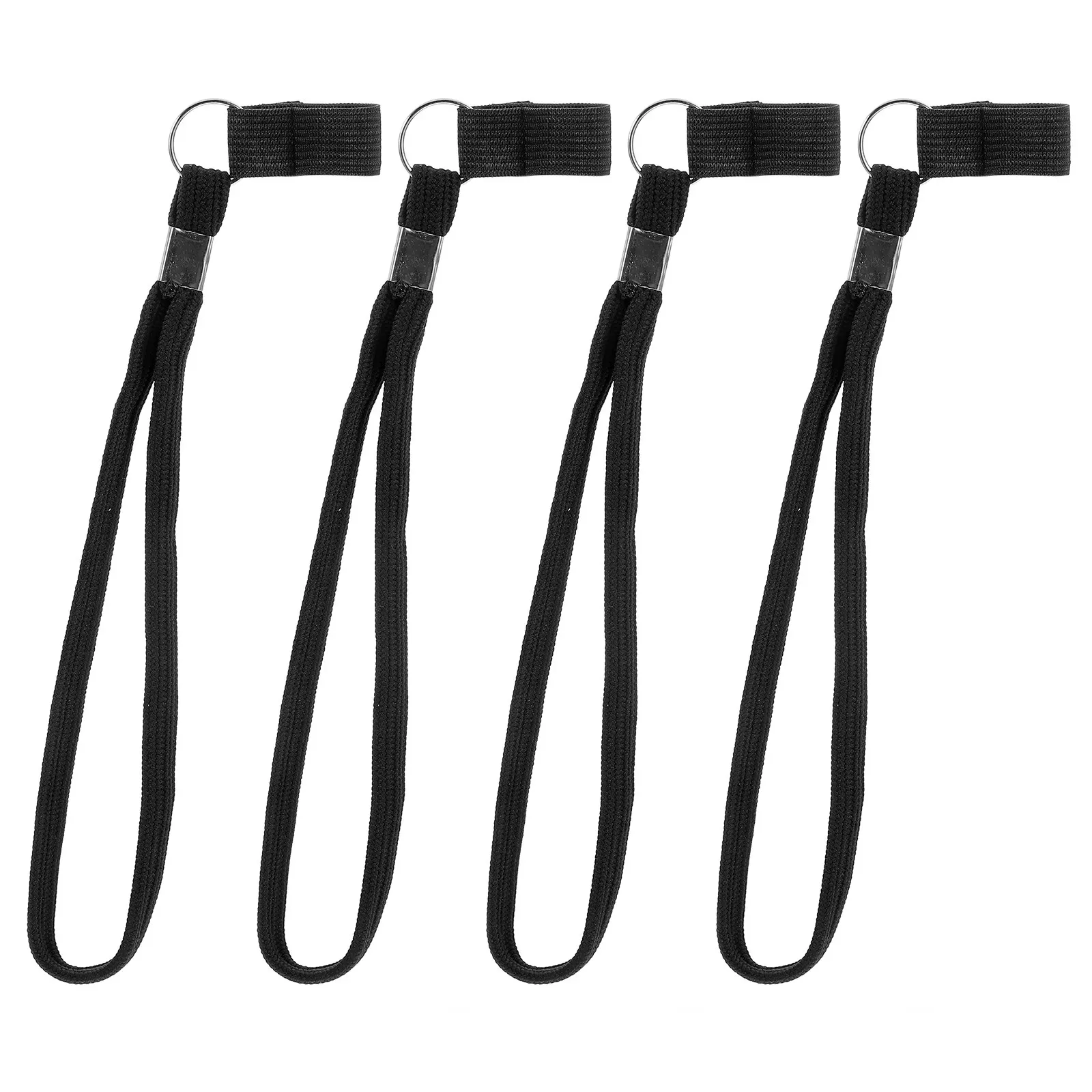 

4Pcs Cane Wrist Strap Anti-Lost Crutch Lanyard for Walking Pole Handbag Steering Wheel Multi-Occasion Lightweight Secure Hold