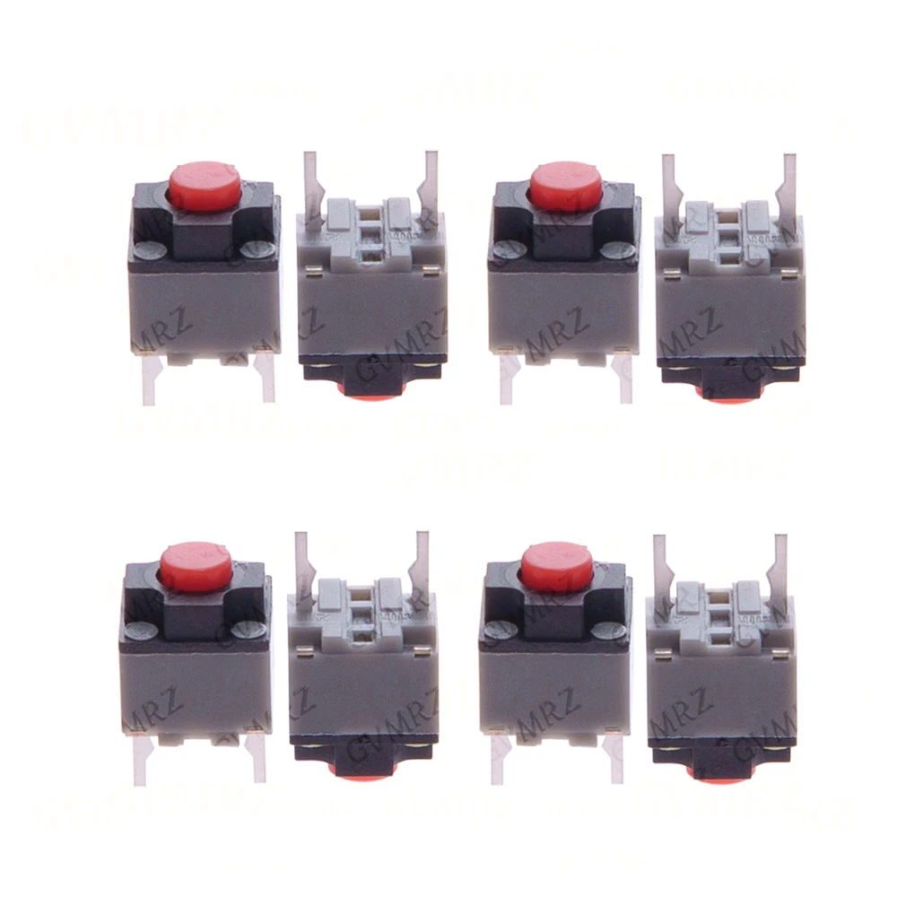 10PCS  6X6X7.3MM Micro Switch Kailh Mute Button 6*6*7.3 Silent Switch Wireless Mouse Wired Mouse Button
