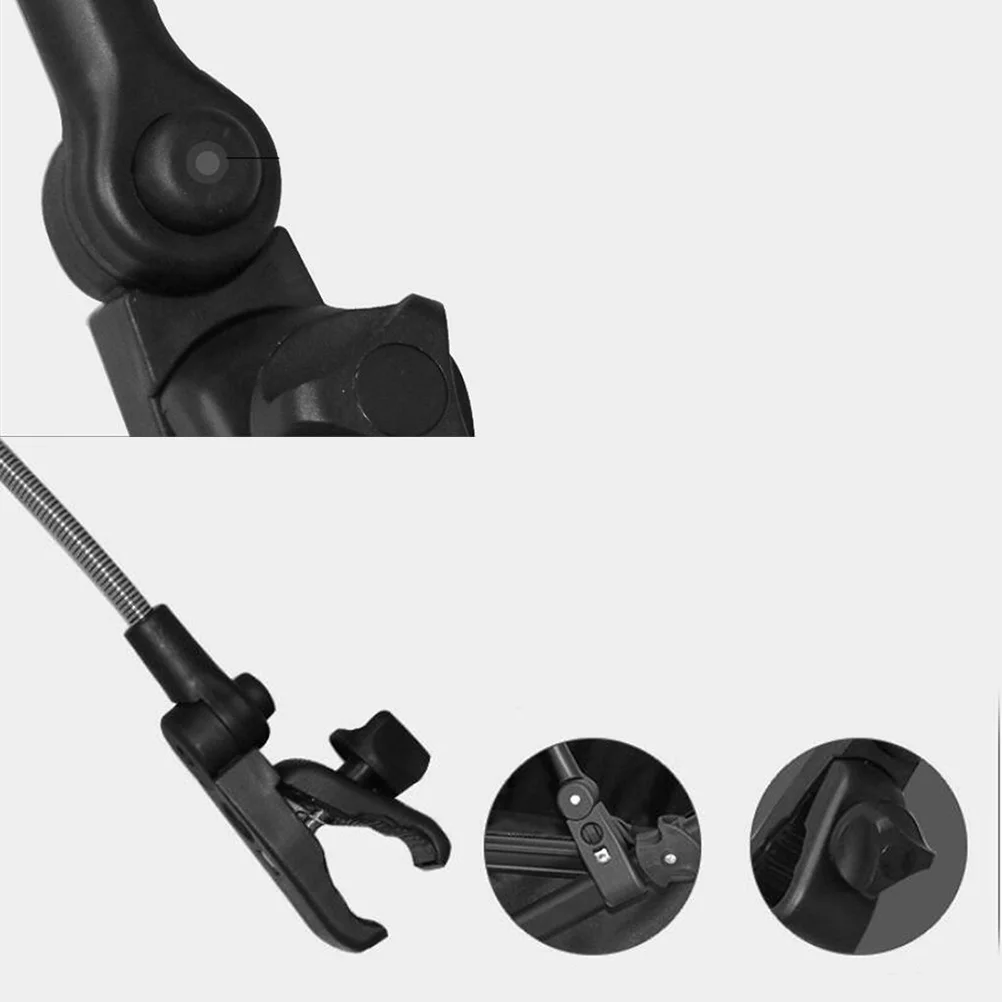 Baby Stroller Sun Protection Umbrella Umbrella 35.5Cm 8 Ribs Light Blue For Pushchair Pram Bike Uv Protection Canopy