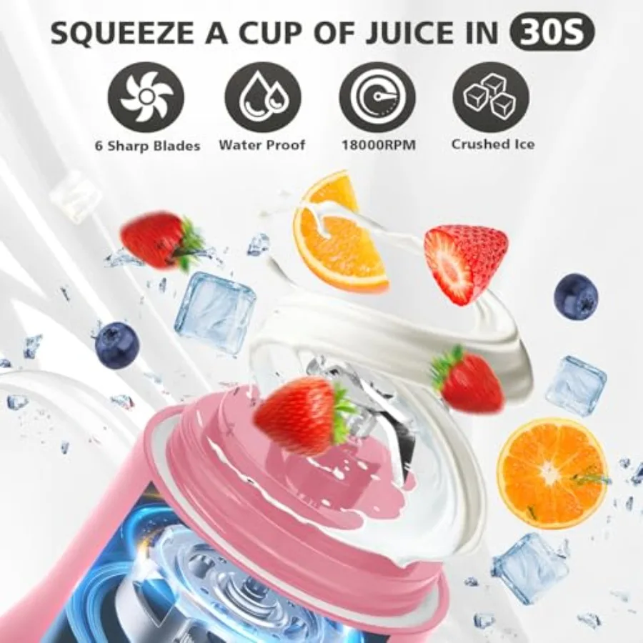 20oz USB-C Portable Blender 3