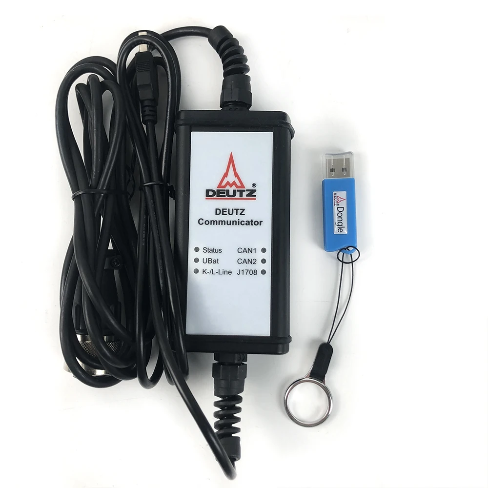 For DEUTZ DECOM SerDia  Diagnostic Tool truck  and programming tool kit deutz decom diagnostic  tool with key dongle