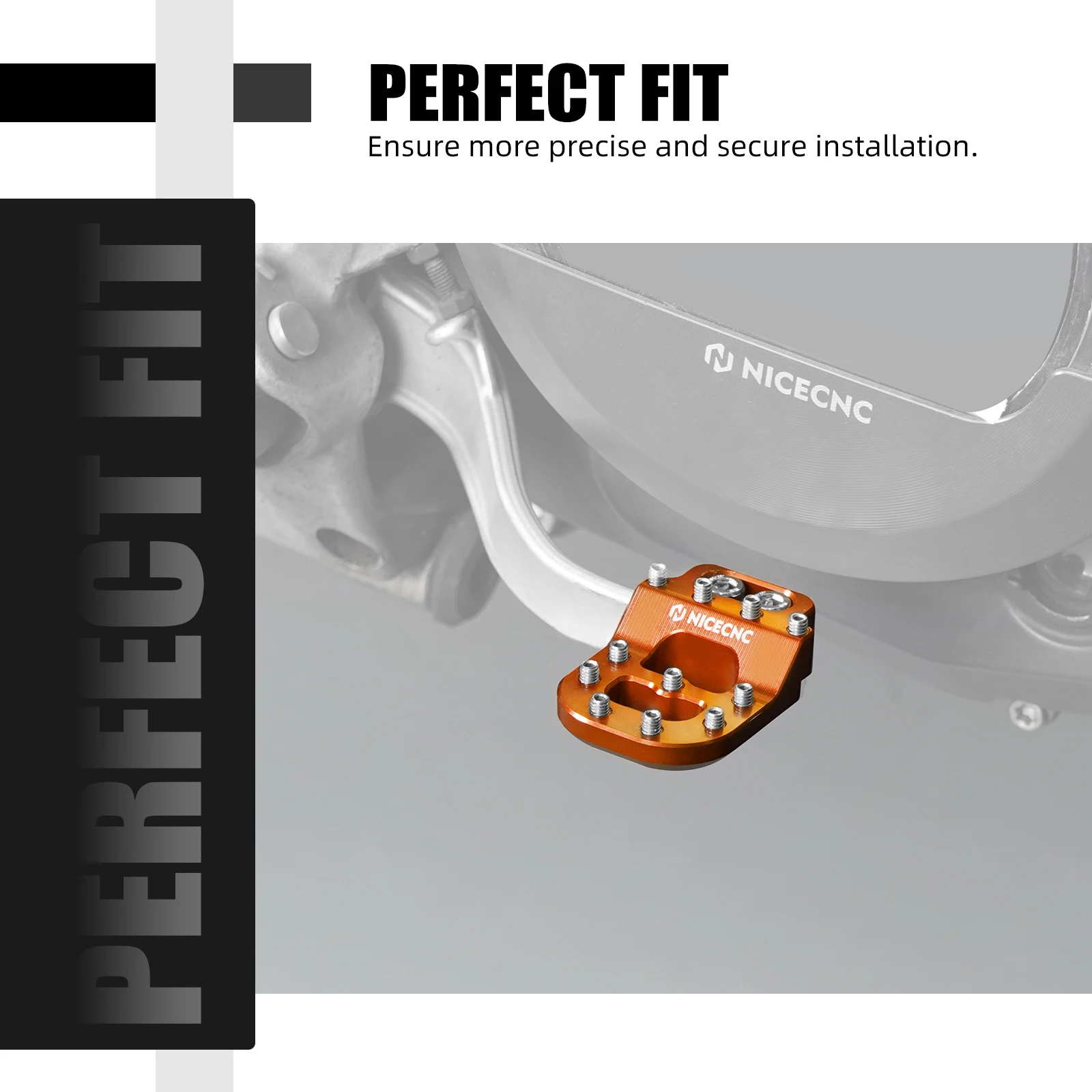 ل KTM 690 إندورو R SMCR 690 SMC R 2008-2024 المزدوج التحكم بدال فرامل خطوة تلميح Husqvarna 701 SM Supermoto إندورو 2016-2024