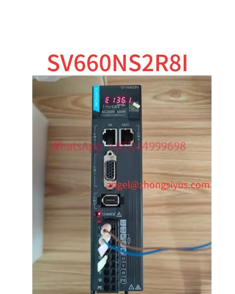 New servo drive, SV660NS2R8I, 400W