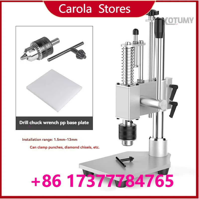 Small Desktop Manual Precision Press Machine Mold Stamping Capping Flattening Hand Pressure Equipment