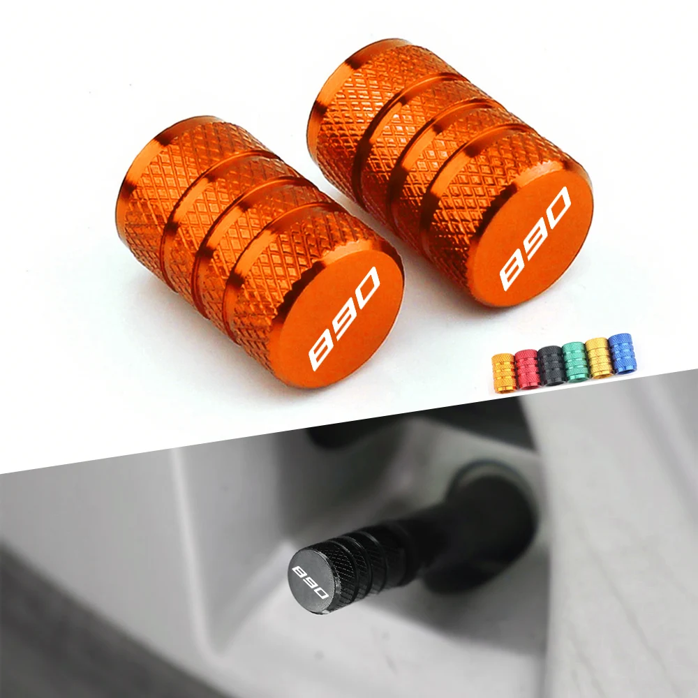 

2025 For KTM Ready to Race Adv Duke 890 1090 1190 1290 Adventure Motorcycle Accessories CNC Tire Valve Caps Cover