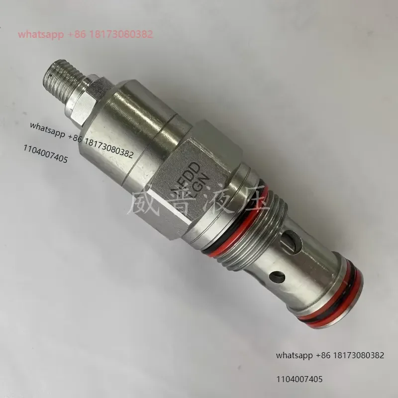 for SUN Pressure Regulating Valve NFDD-LGN Fully Adjustable 200L High Flow Throttle Valve Hydraulic Thread Insertion Valve