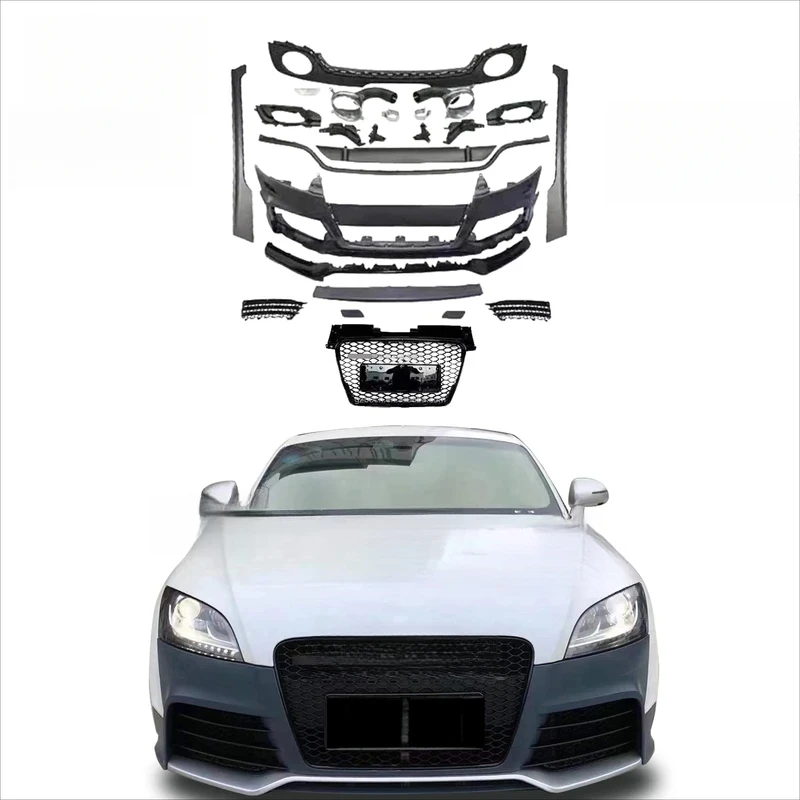 Car Accessories 2008-2014  TT MK2 TTRS Auto Parts Front Car Bumper