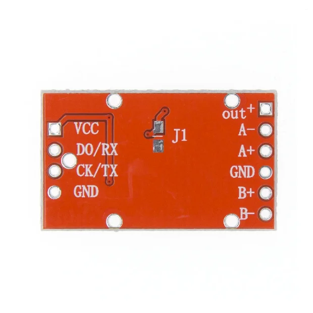 Hx711 Ad-Modul für Wägezellen Dual 24-Bit-Analog-Digital-Wandler mit Abschirmung