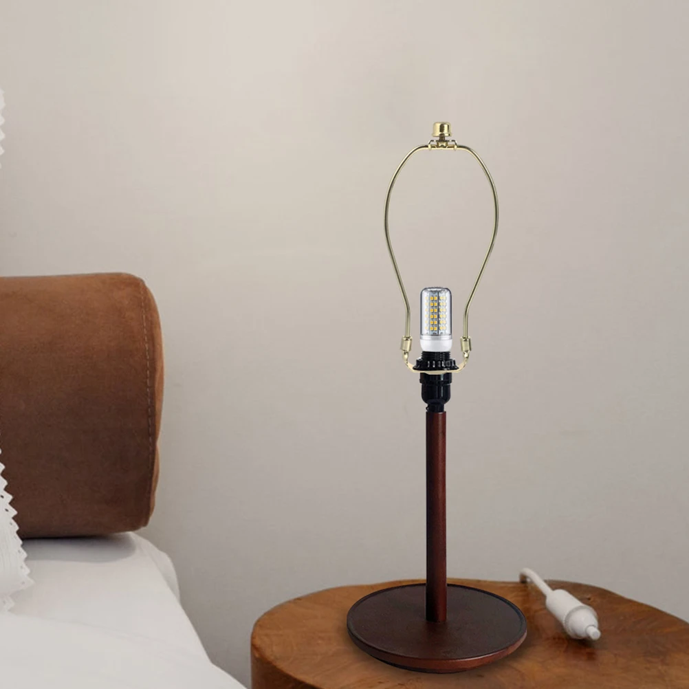 

Horn Harp Shade Holder 6 Metal Lamp Parts Frame Adapter Table Lamp Repair Kit Durable Easy Install