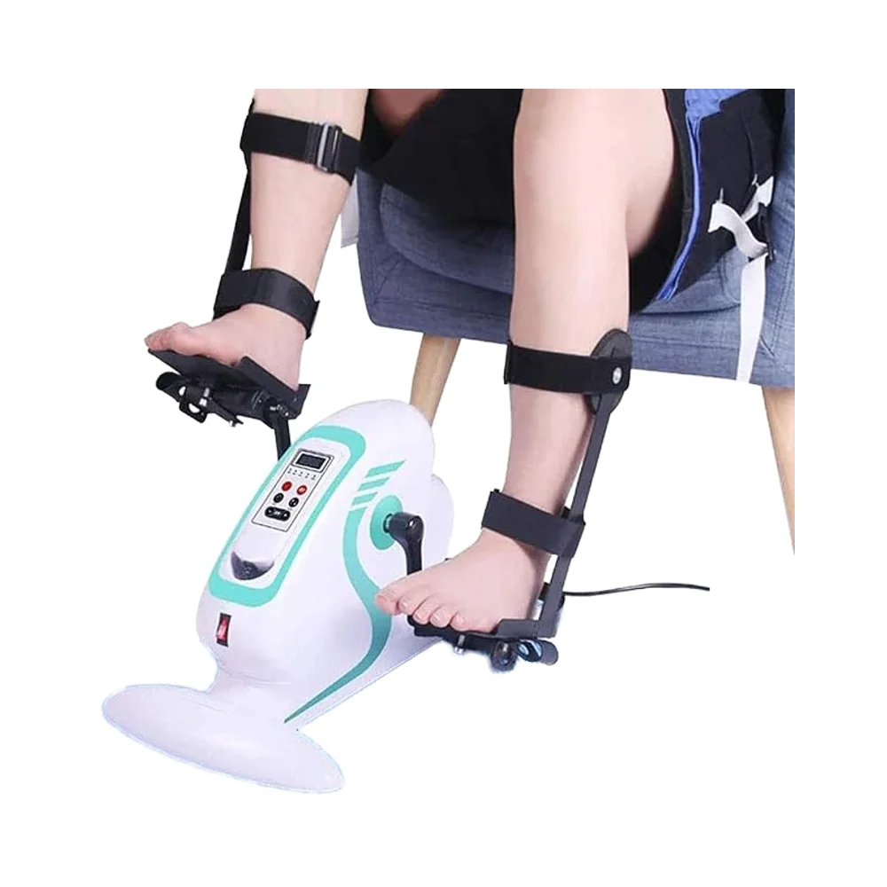 

Mini Home Exercise Bike Foot Pedal Exerciser for Legs Arms Workout Cycle Upper and Lower Limbs Electric Bicycles Equipment 2025