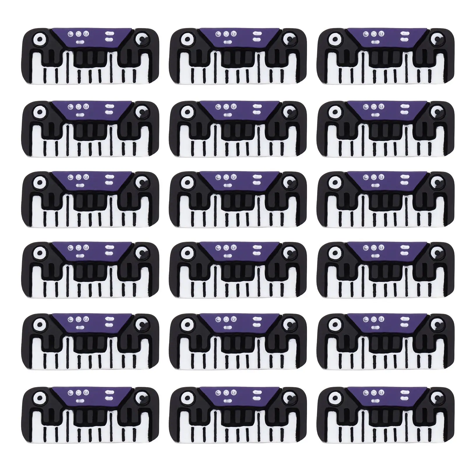 

20 Pcs Mini Instrument Accessories Simulation Musical Decor House Props Resin Tiny Child