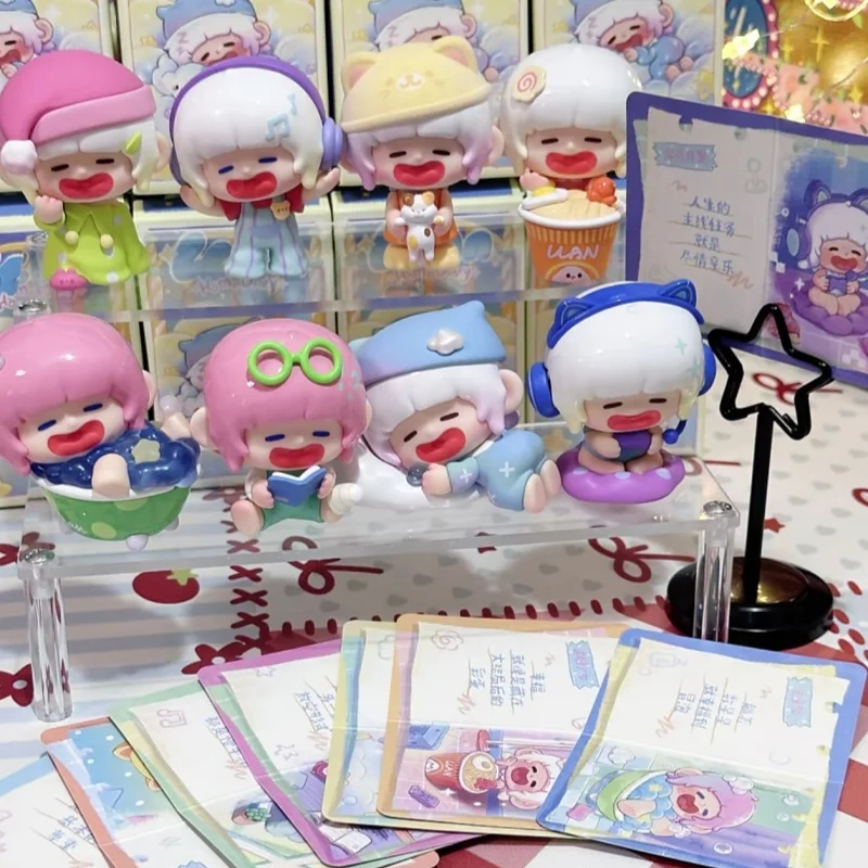 

Оригинальный домашний дневник серии, мини-слепая коробка, милая кукла, фигурка, украшение для рабочего стола, подарок для женщин, модная коллекционная игрушка