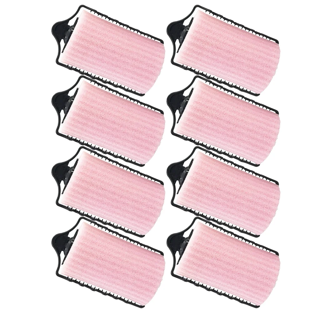 

8 Pcs Doesn’t Hurt Hair Foam Curlers Self Holding Perm Sponge Ribbon Perming Kit Rollers Plastic for Women's Curling Wand