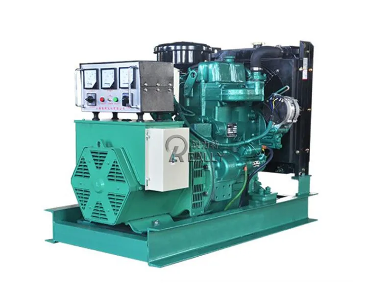 Diesel Gasoline Silent 30KW Open Type Generator Powered Different Engine From 6-3000kva Diesel Generator