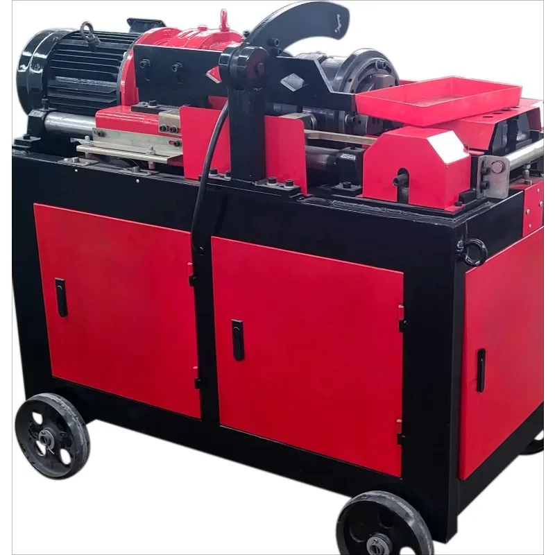 Automatic Steel Bar Threading Roller Motor-7.5KW Power New Rebar Thread Rolling Machine Fully Automatic Construction Use Sale