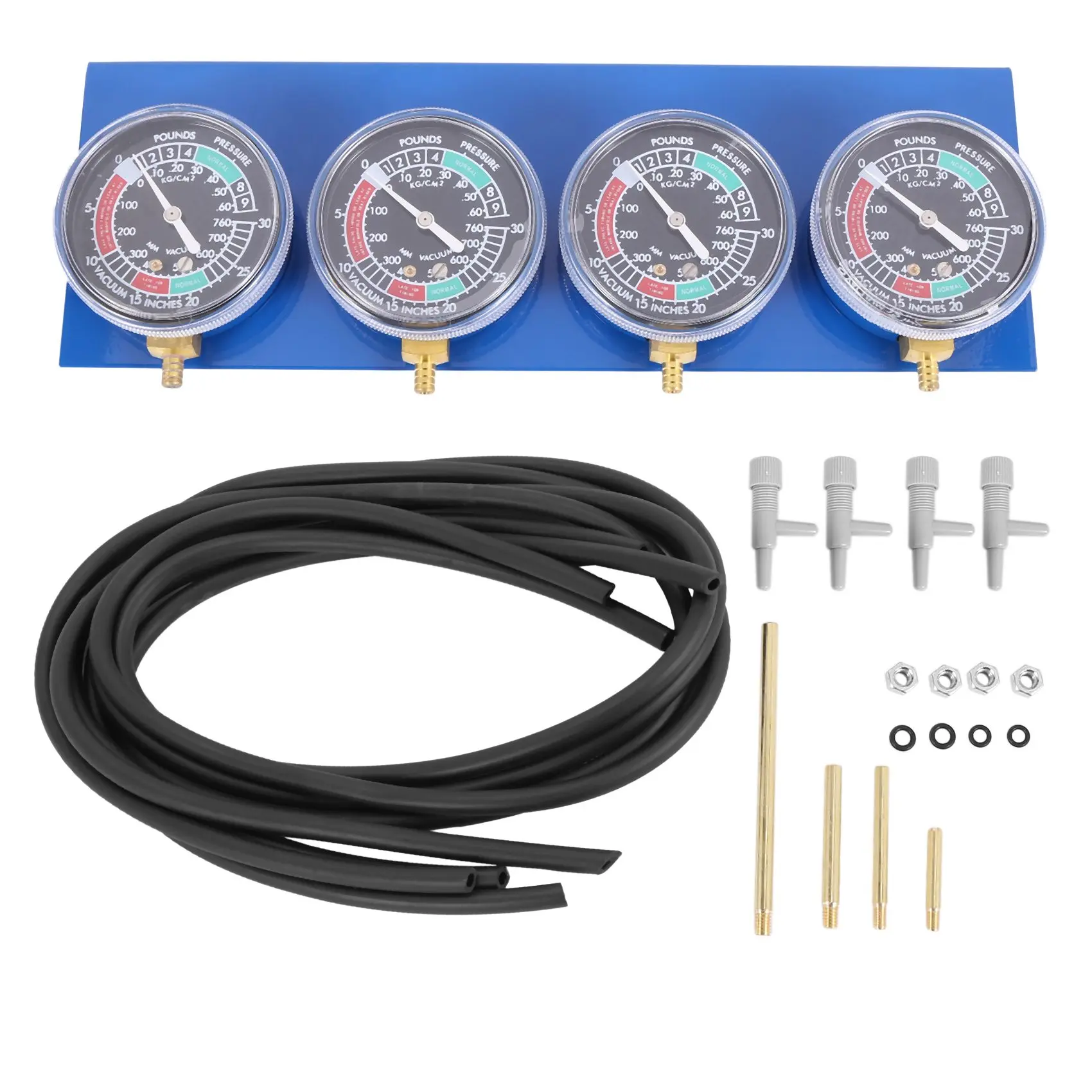 Motorcycle Carburetor Synchronizer Vacuum Gauge Tool Vacuum Gauge Balancer for