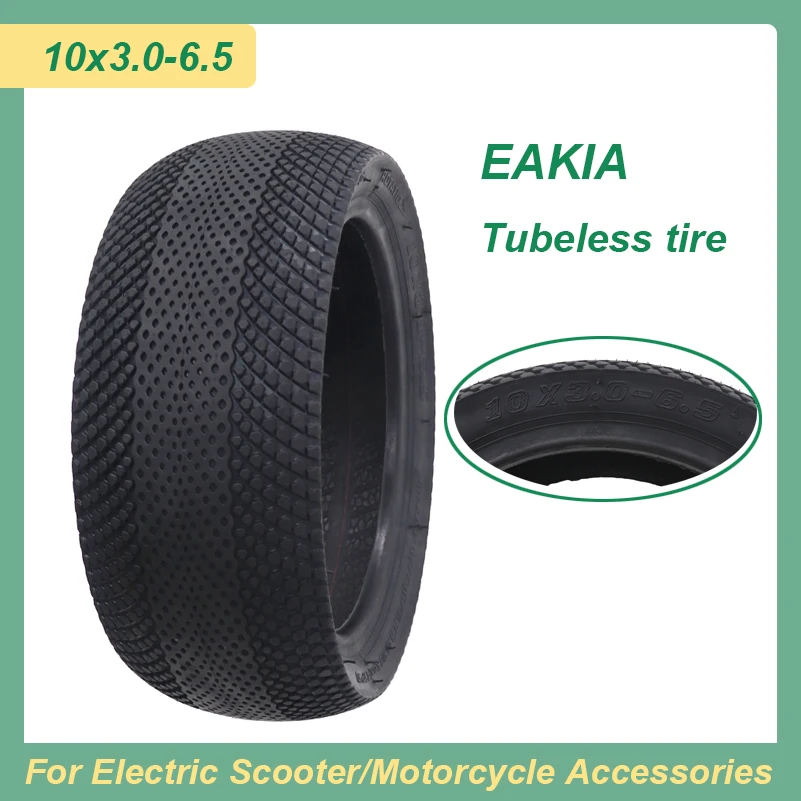 10x3.0-6.5 Tubeless Tire 10 Inch 70/65-6.5 10x2.70-6.5 for Speedway 5 Ninebot MAX G30 Dualtron 3 Electric Scooter Wheel Tyre