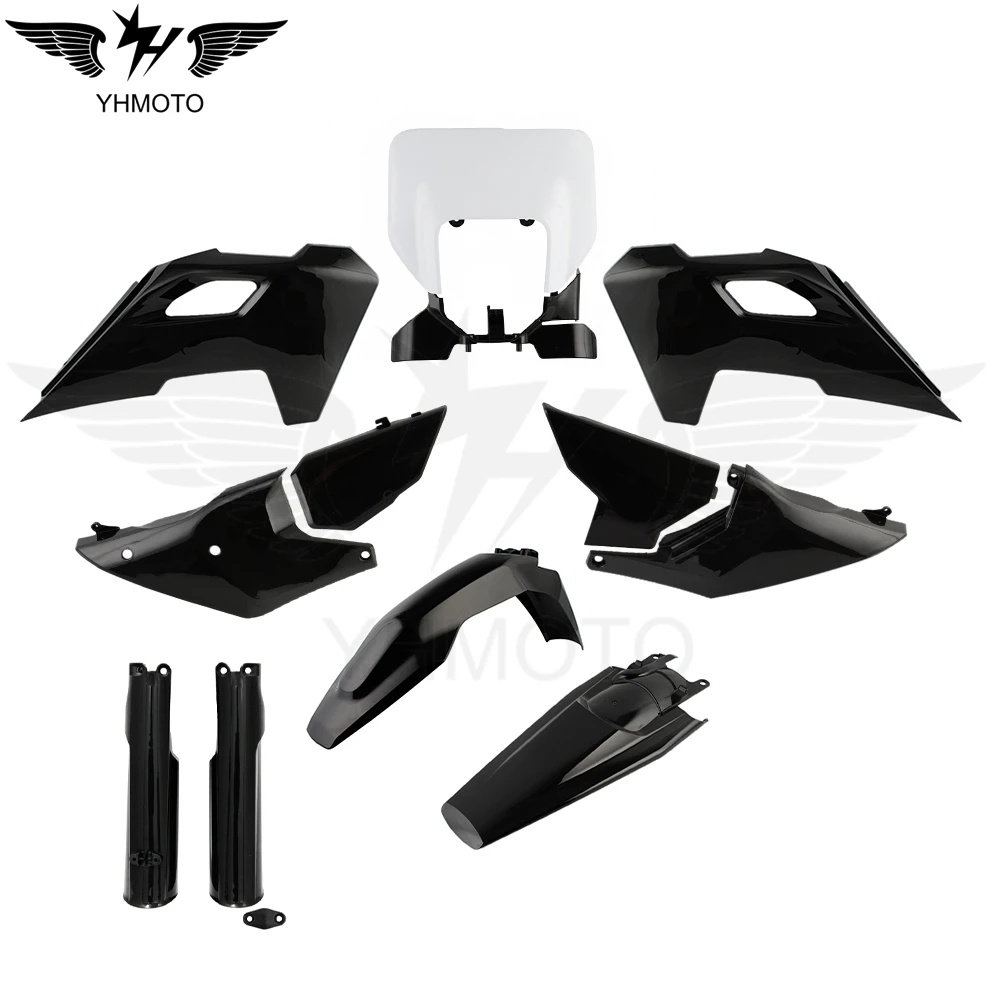 Kunststoff-Vollverkleidungs-Kit mit Langlebigen, Stoßfesten Paneelen für Husqvarna 2024 FC 250 350 450 FX 350 450 TC 125 250 TX 300
