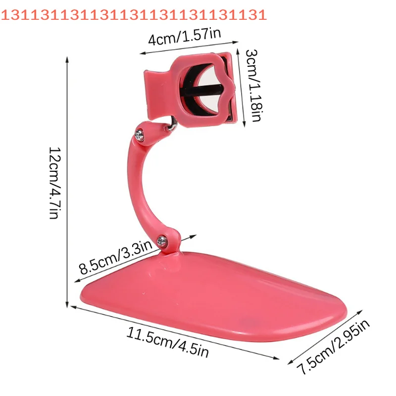 Adjustable Nail Polish Holder Clip Anti-Spill Manicure Tool Hands-Free DIY Nail Art Accessory Bottle Stand for Home Use